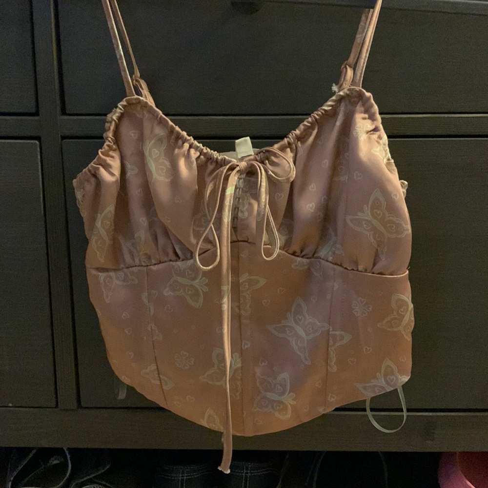pacsun corset top